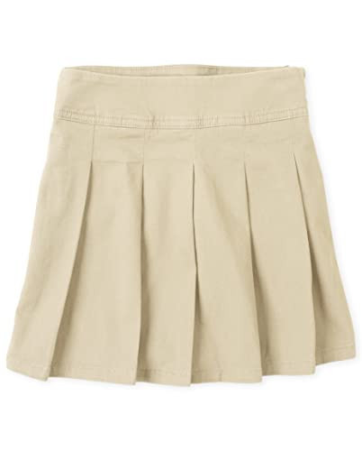 The Children's Place girls Pleated Skort Skirt, Sandy Single, 14 Slim US | Amazon (US)