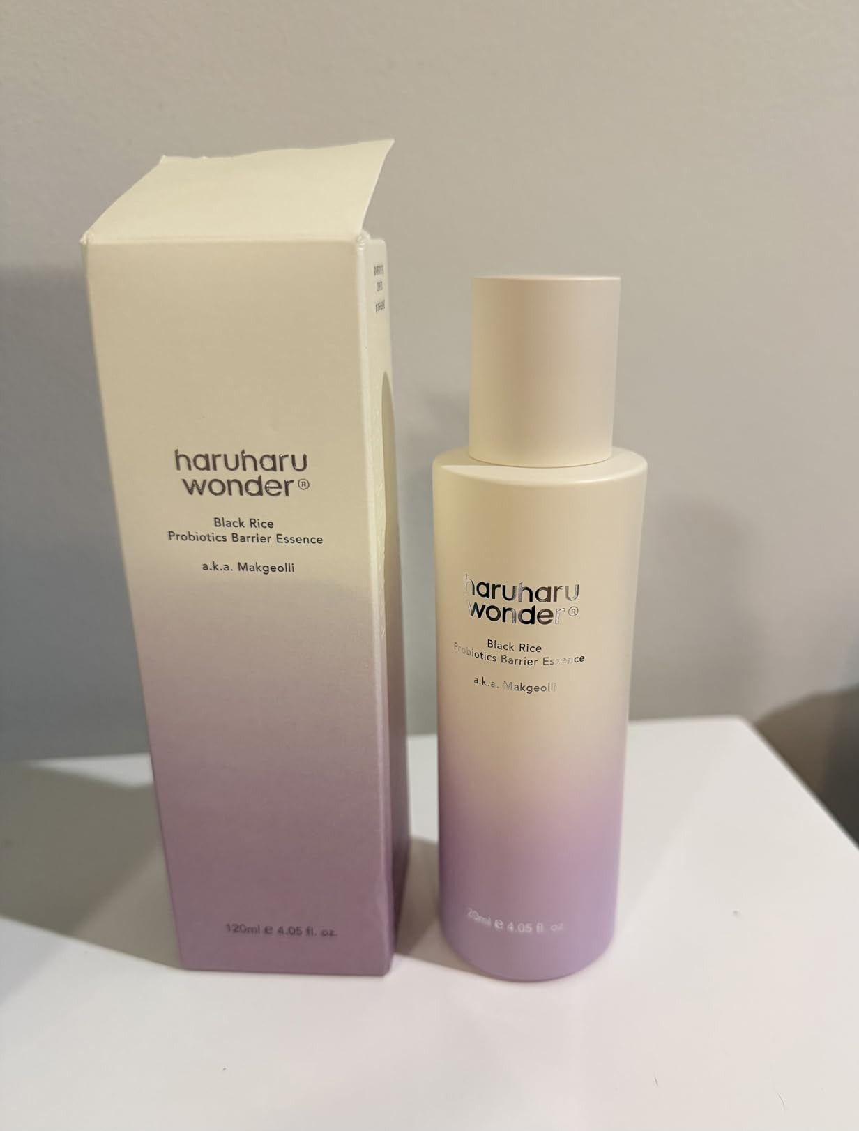 Haruharu wonder Black Rice Probiotics Essence 120ml 4.05 fl. oz. | Essence Toner to Strengthen Skin Barrier with Ceramides, Soothing, Moisturizing | Amazon (CA)