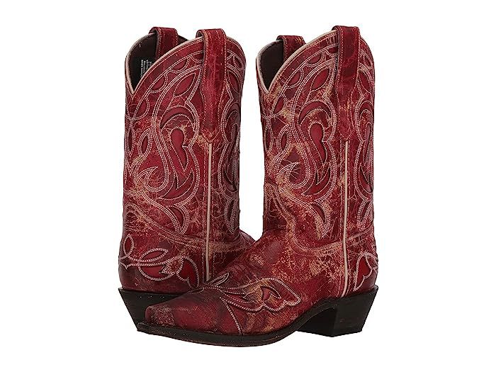 Laredo No More Drama (Red) Cowboy Boots | Zappos