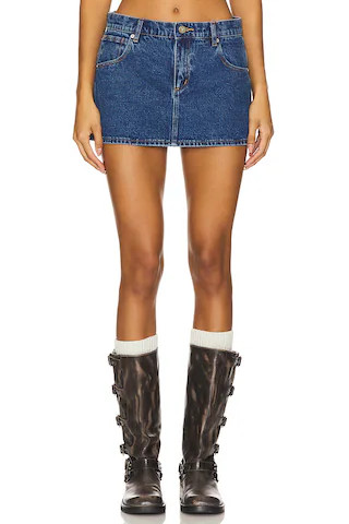 Abrand 99 Skirt in Bella from Revolve.com | Revolve Clothing (Global)