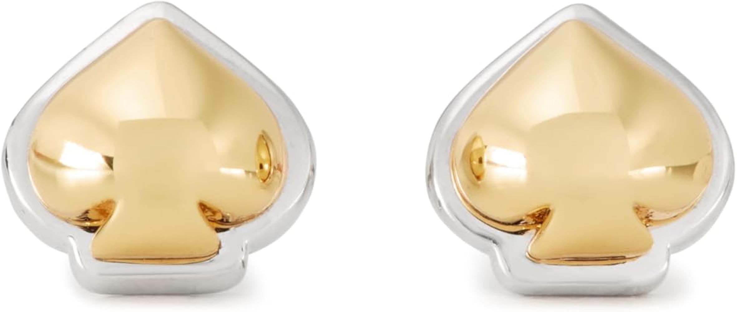 Kate Spade New York Brass Sculpted Spade Stud Earrings | Amazon (US)