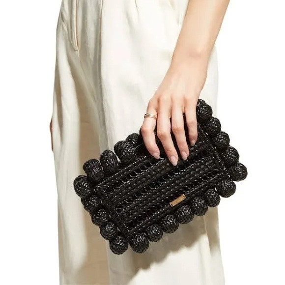 Cult Gaia Eos Natural Rattan Clutch *Flawed* | Poshmark