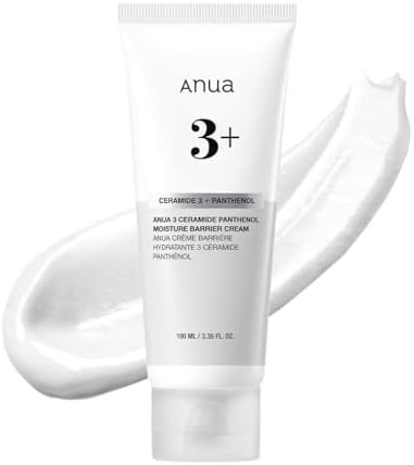 ANUA 3 Ceramide Panthenol Moisture Barrier Cream, Hydrating Face Moisturizer for Normal Skin, Pan... | Amazon (US)