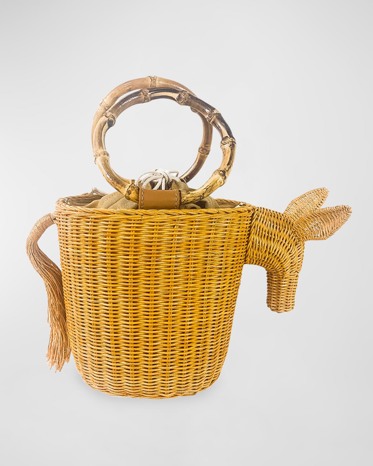 Donkey Basket Top-Handle Bag | Neiman Marcus
