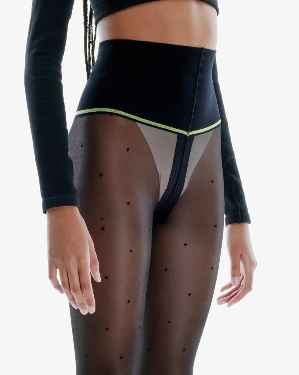 Micro Dot Sheer Rip-Resist Tights | Sheertex