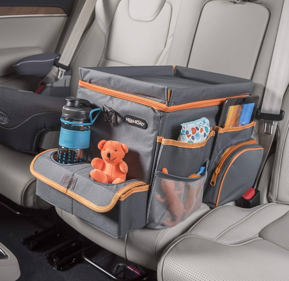 High Road Large CarHop Car Seat Organizer for the Front or Back Seat for Kids and Adults with Cup... | Amazon (US)