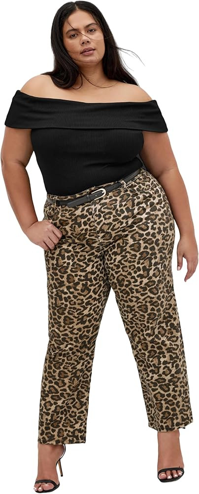 City Chic Women's Plus Size Jean - Harley Kyra | Amazon (US)