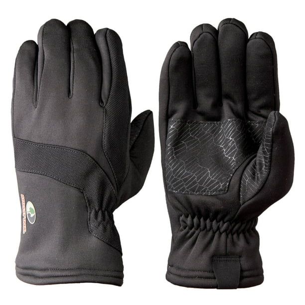 Mossy Oak Men's Sherpa Lined Gloves- Black, up to Adult Size L/XL - Walmart.com | Walmart (US)