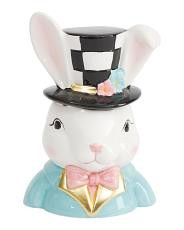 Bunny In Top Hat Decor | TJ Maxx