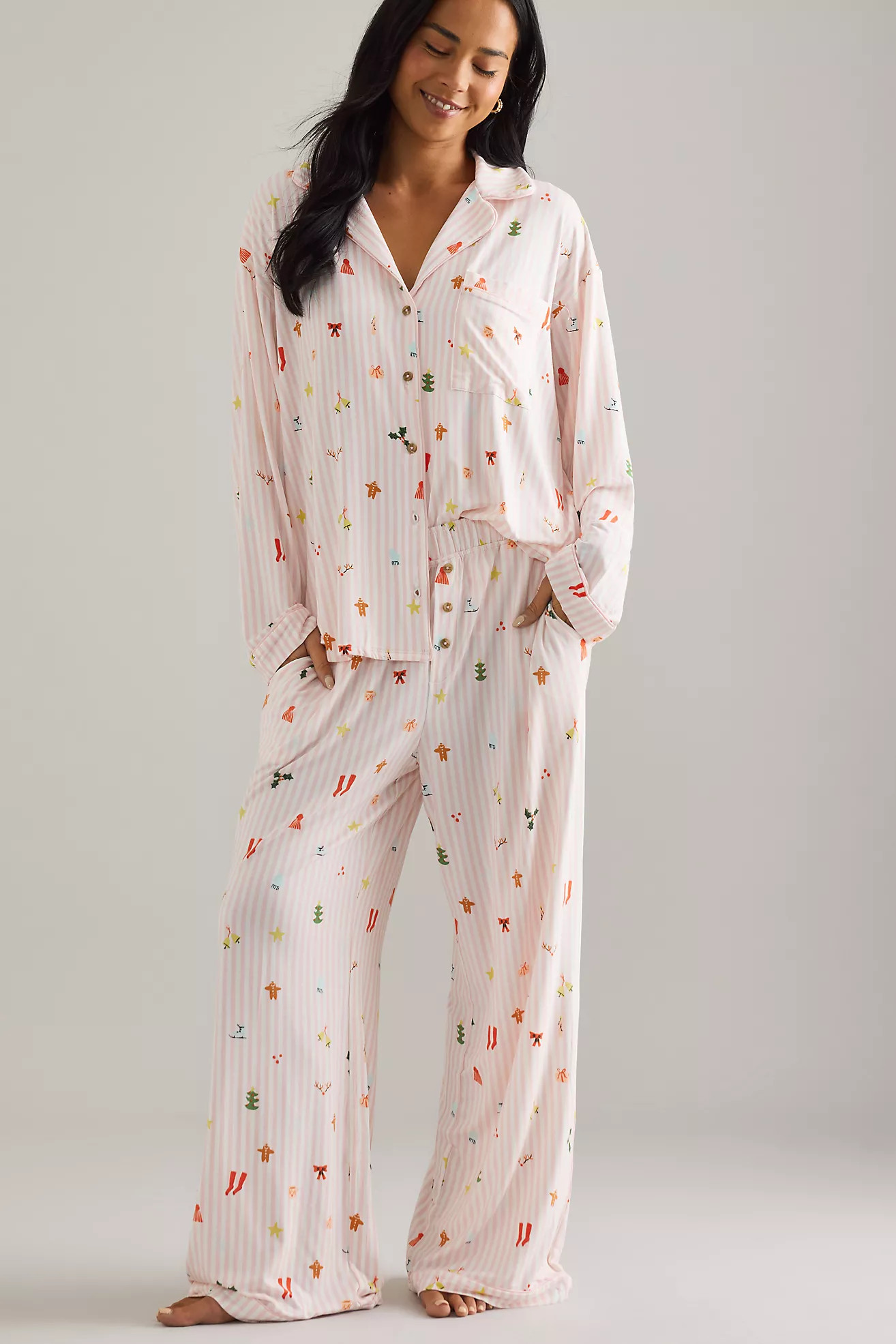 The Briar Piped Pyjama Bottoms | Anthropologie (UK)
