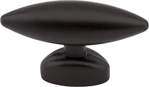 Elements 413322 Verona Collection 1.5 Inch T Cabinet Knob, Matte Black Finish | Amazon (US)