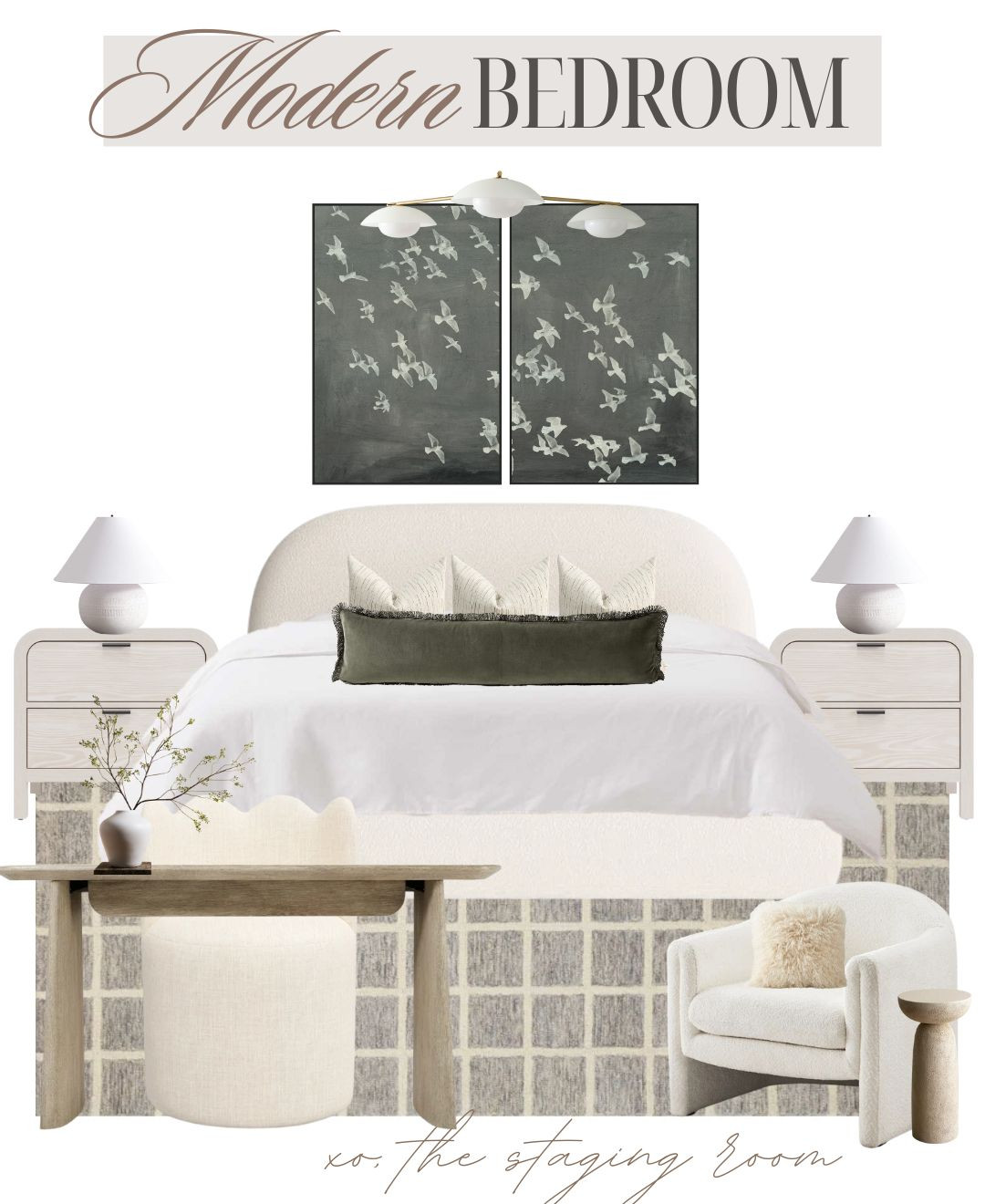 Earthy Modern Bedroom with Writing Desk 🤍

#bedroom #bedroomdesk #writingdesk #bedroomart #bedroomdesign #bedroommoodboard #explore #onlinedesign