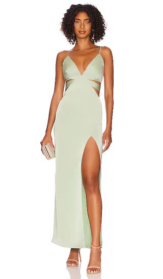 Stacie Maxi Dress in Sage | Revolve Clothing (Global)