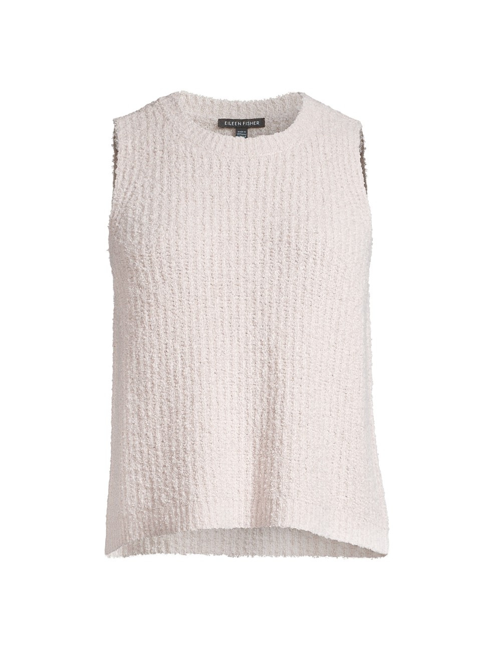Women's Sleeveless Cotton-Blend Sweater - Bone - Size Small | Saks Fifth Avenue