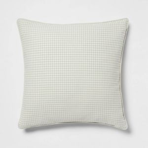 Woven Gingham Square Throw Pillow - Threshold™ | Target