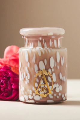 Apothecary 18 Floral Peony Blush Glass Jar Candle | Anthropologie (US)
