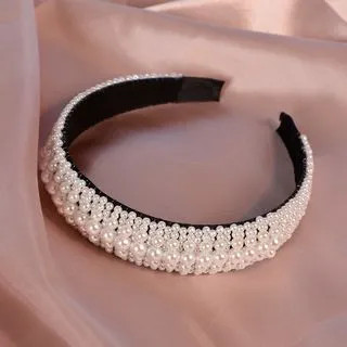 Faux Pearl Headband | YesStyle Global