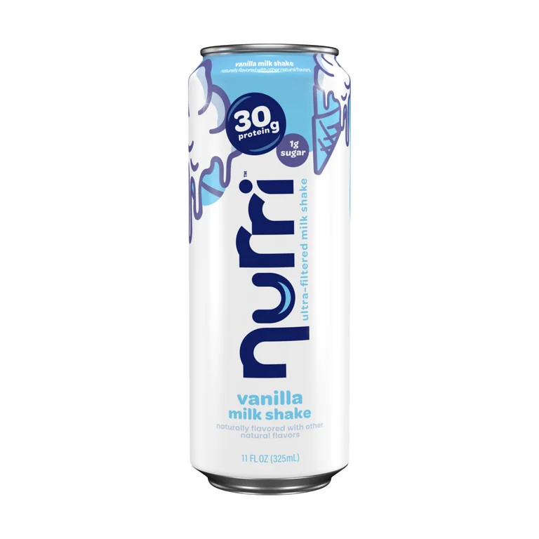 Nurri Ultra-Filtered Milkshake, 30g of Protein, Vanilla, 11 fl oz Can | Walmart (US)