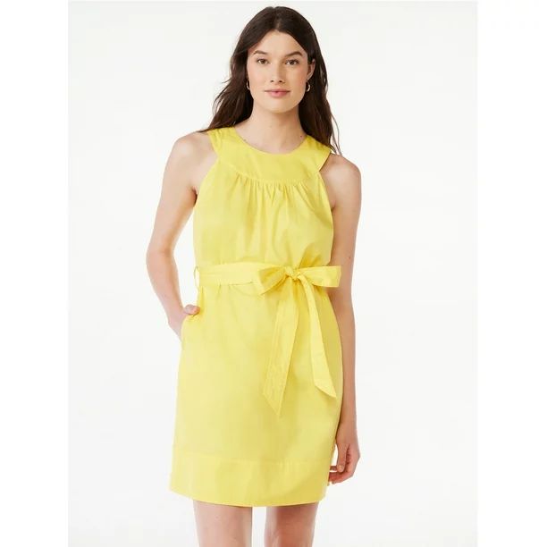 Free AssemblyFree Assembly Women’s Sleeveless Belted Mini Shift Dress, Sizes XS-XXXLUSD$28.00(4... | Walmart (US)
