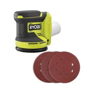RYOBI ONE+ 18V Cordless 5 in. Random Orbit Sander (Tool Only) PCL406B - The Home Depot | The Home Depot