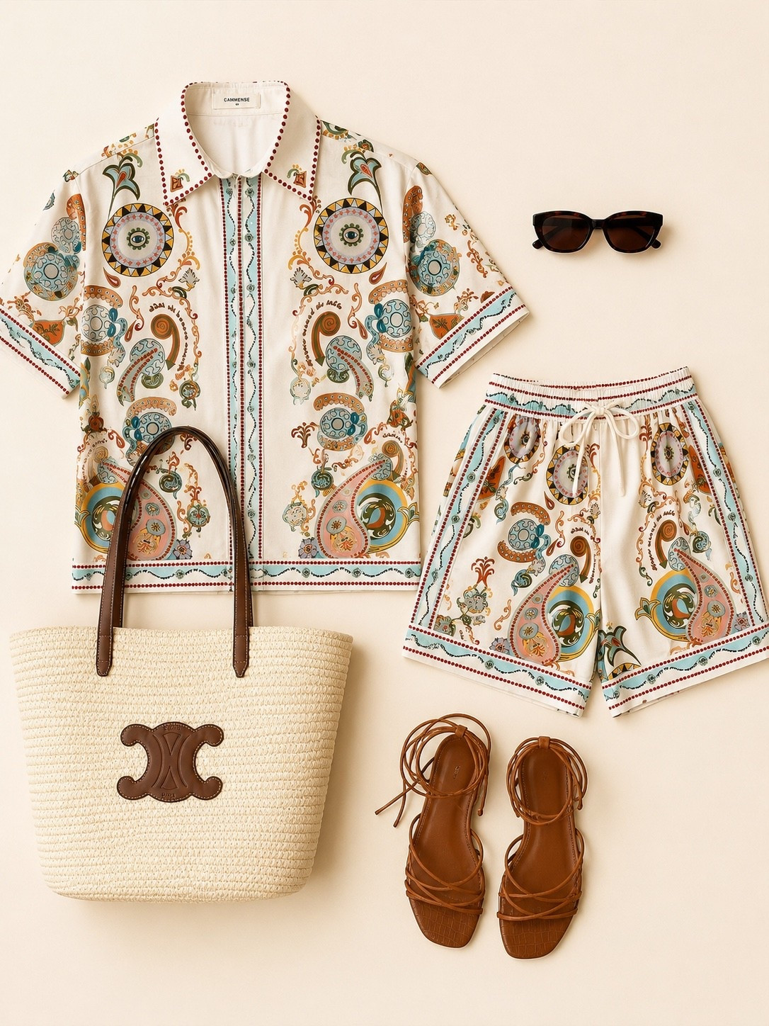 The cutest matching Summer set @Commense that can be dressed up or down depending on your shoe. I have it casual here. 😍 I bought a size M and fits perfectly.

#LTKOver40 #LTKootd #LTKSaleAlert