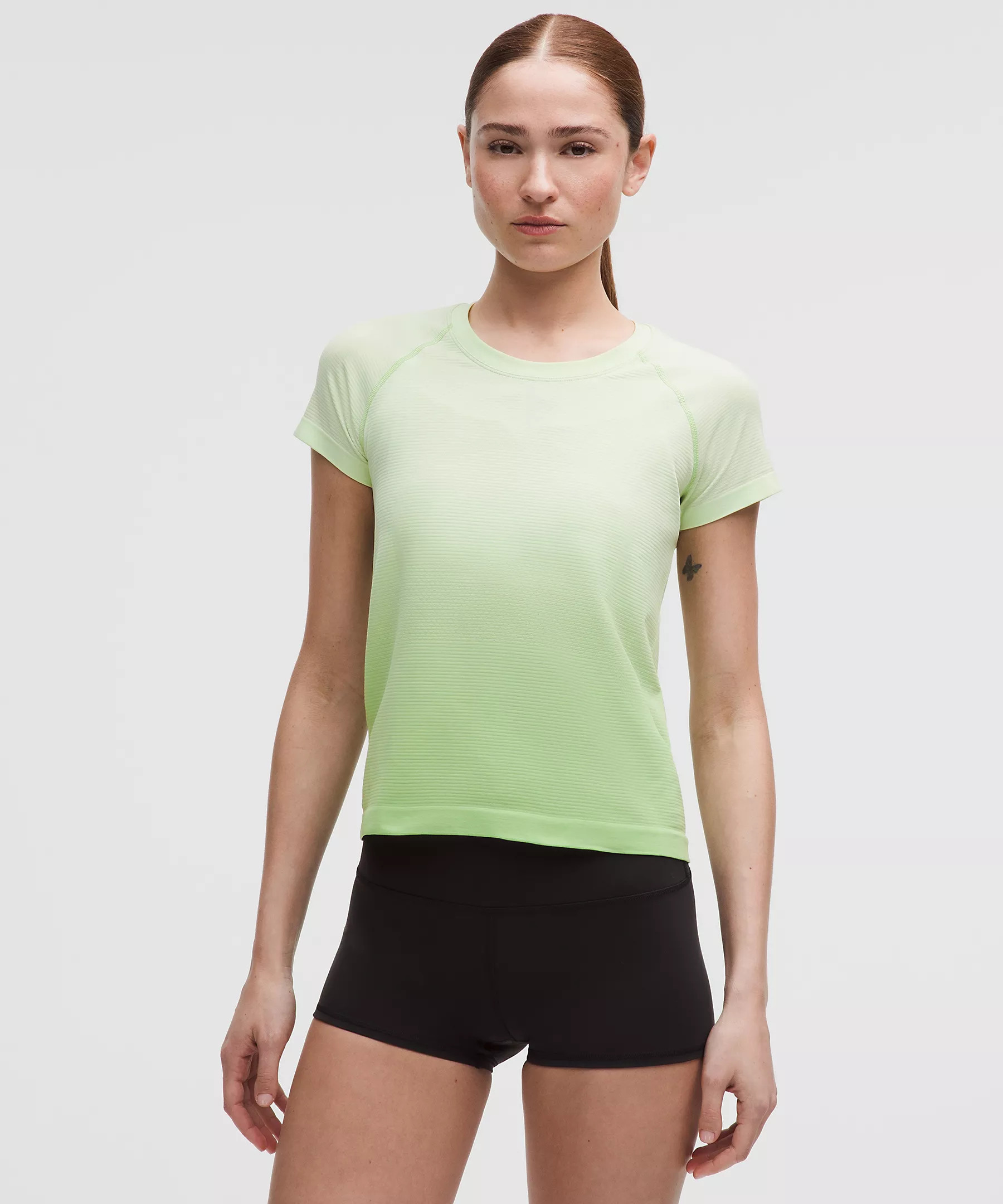 Swiftly Tech Short-Sleeve Shirt 2.0 *Waist Length | Women's Short Sleeve Shirts & Tee's | lululem... | Lululemon (US)