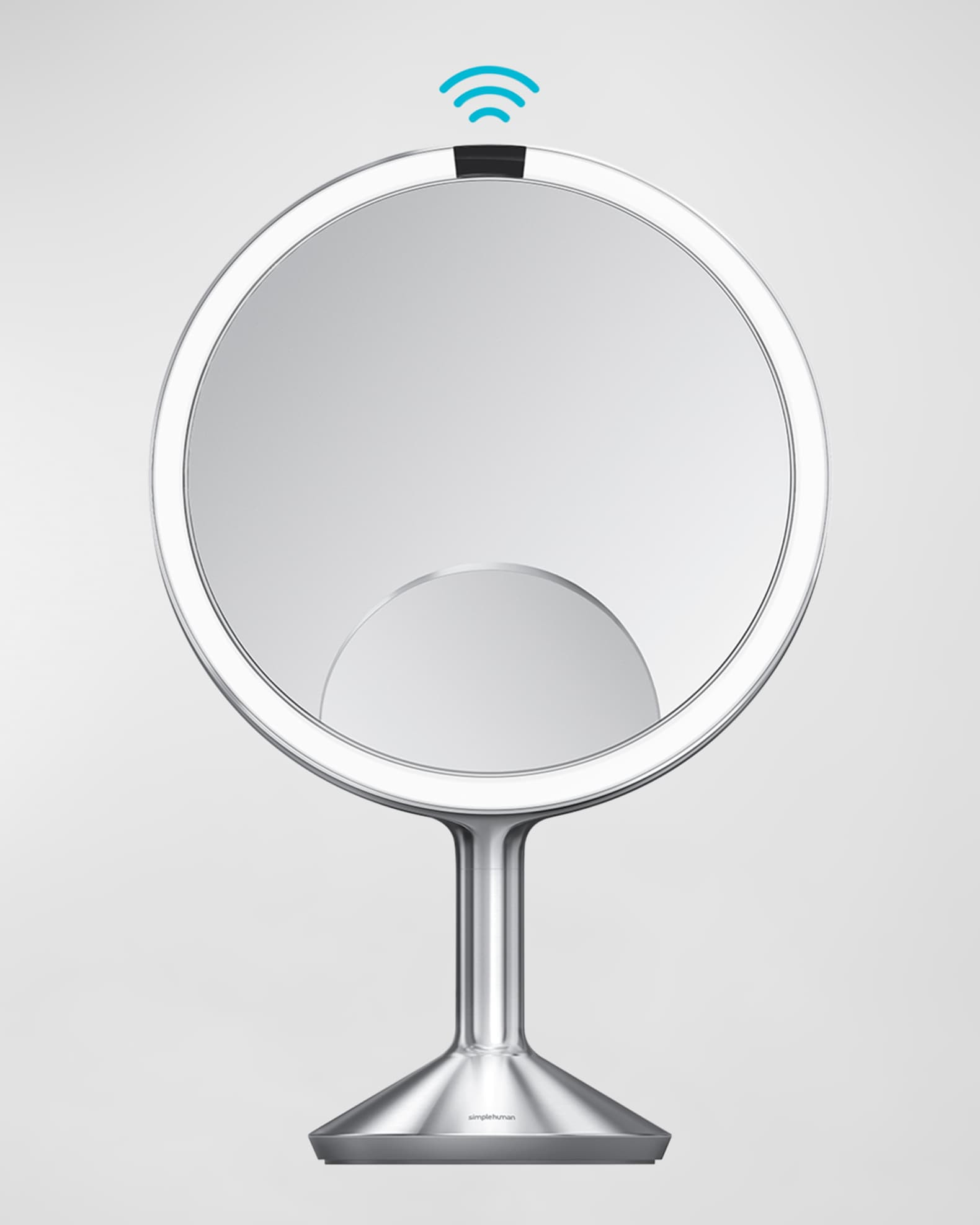 Trio Max Sensor Makeup Mirror, Brushed | Neiman Marcus