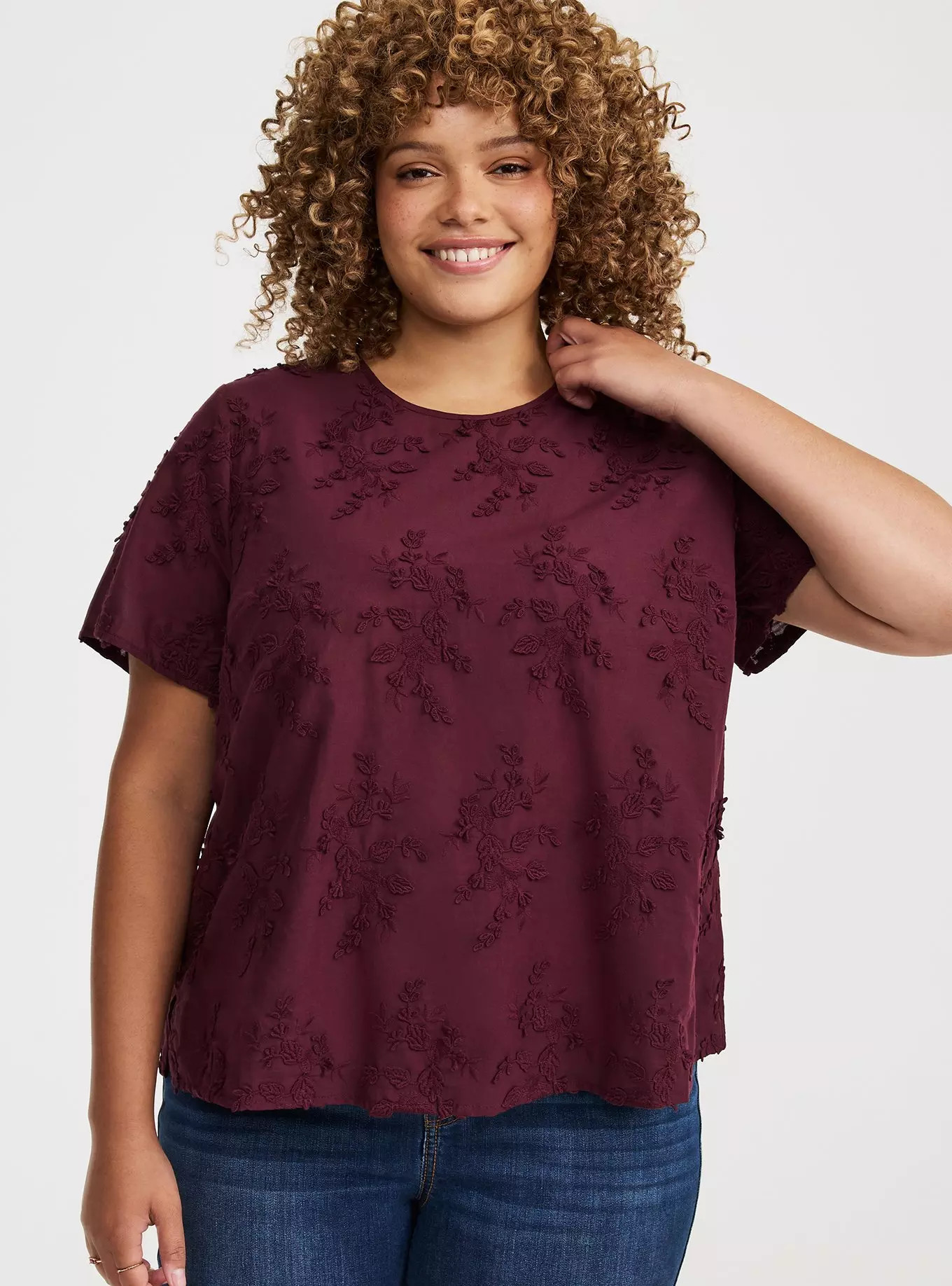 Abbey Short Sleeve Top | Torrid (US & Canada)