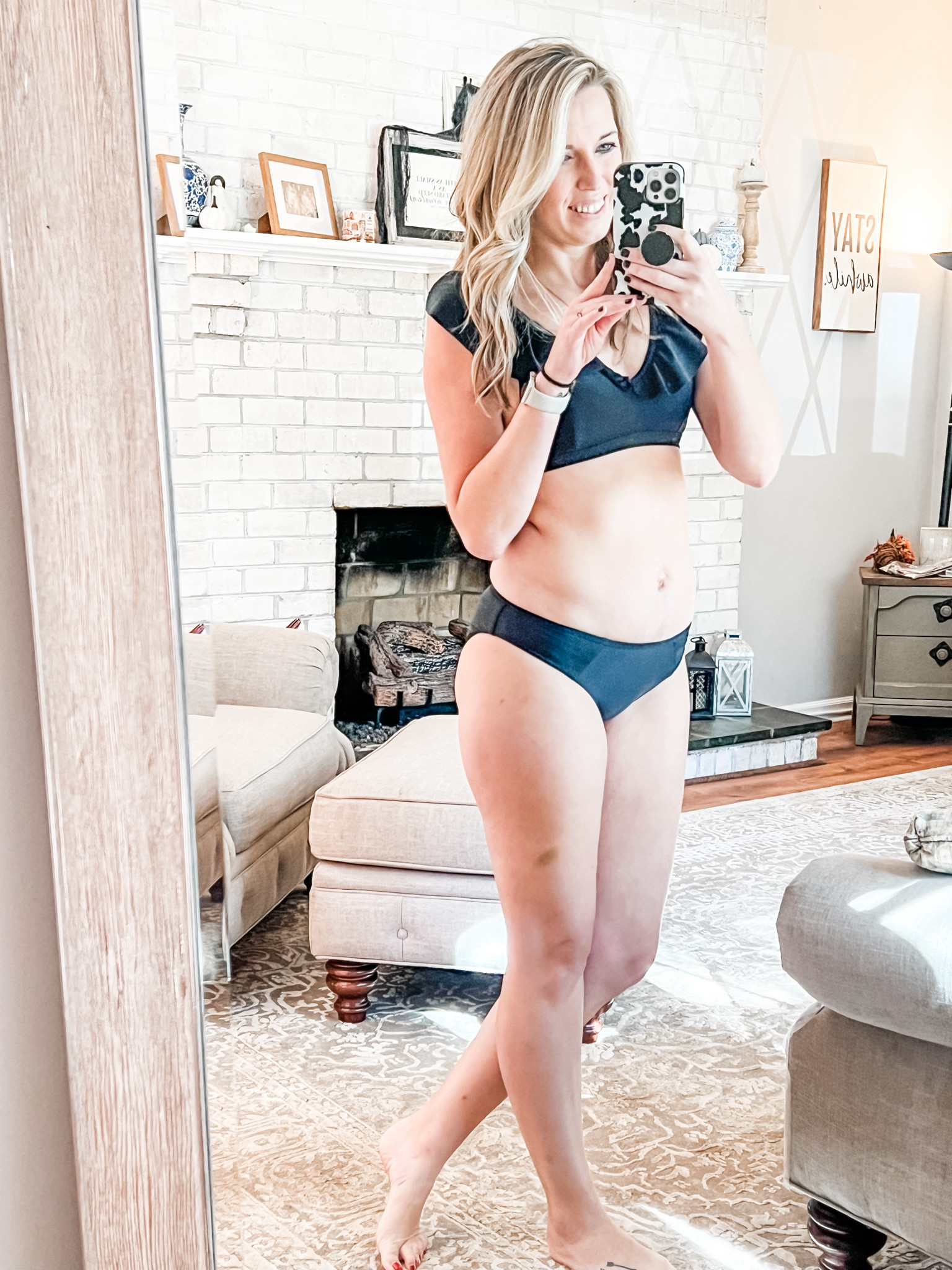 Swimming isn't just for summer! Fall nights in hot tubs, weekend getaways to an island... love love love The Little Bra Company's Camille swimsuit. Top goes by bra size, bottom is Large.  Quality is top of the line! It's a swimsuit that is built to last thankfully! 

#LTKStyleTip #LTKSwim #LTKFindsUnder100