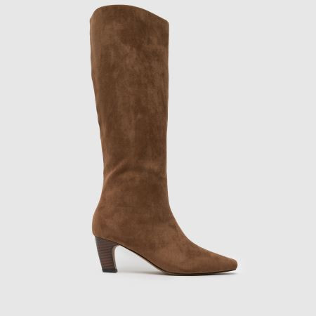 Womens Taupe schuh Delia Knee High Boots | schuh | Schuh