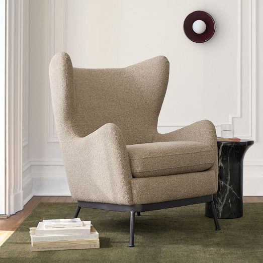 Edgar Chair - Wood Legs | West Elm (US)