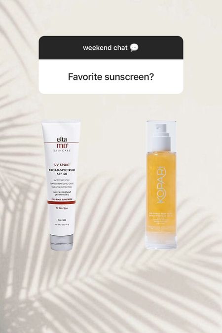 Favorite sunscreen 🫶🏼 I love elta md for my body and face and when I want some extra glow I love using the Kopari sun shield 

#LTKbeauty #LTKswim #LTKSeasonal