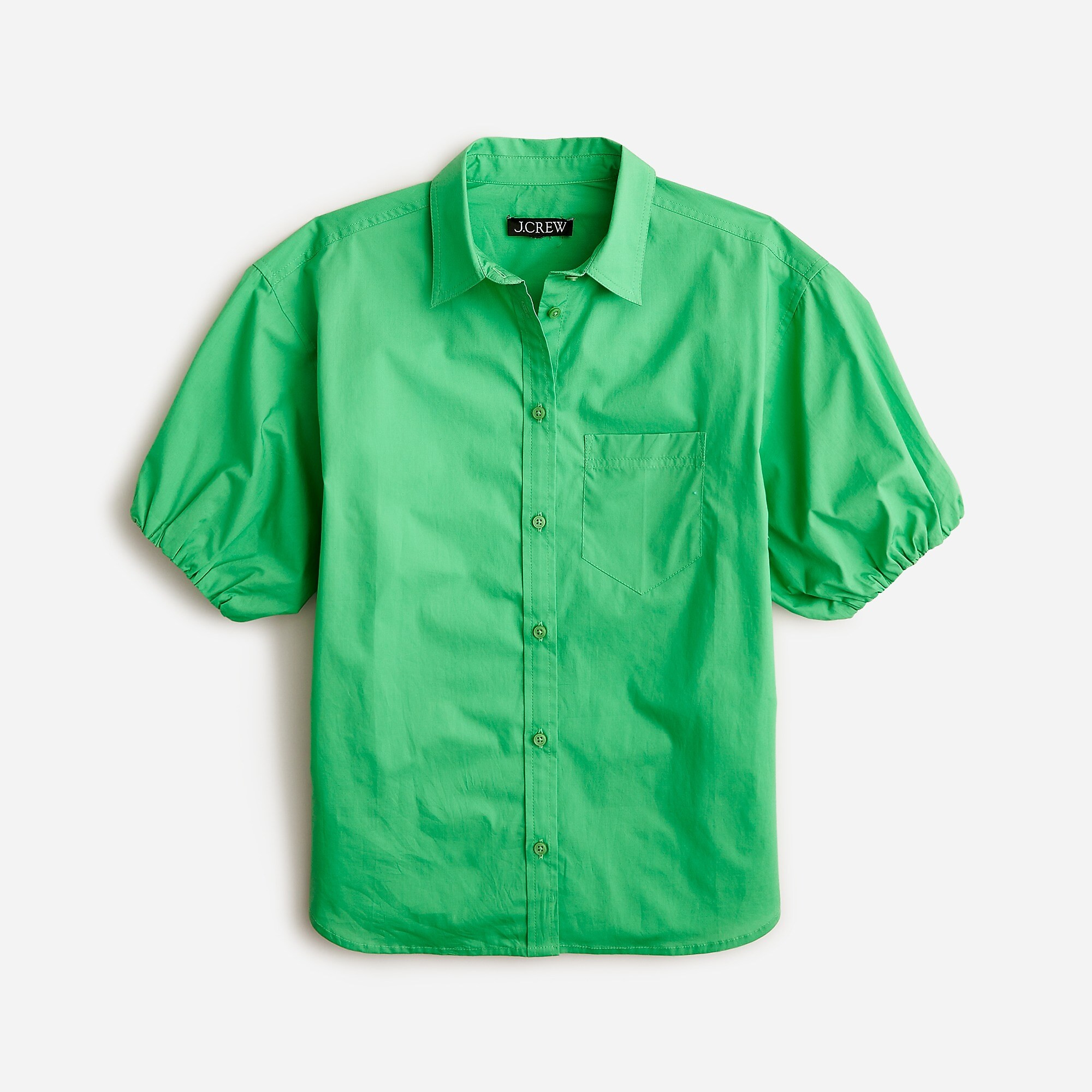 Spring garden top in cotton poplin | J. Crew US