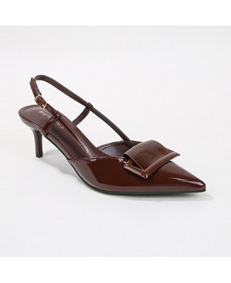 Women's Vava Patent Buckle Slingbacks | Macy's