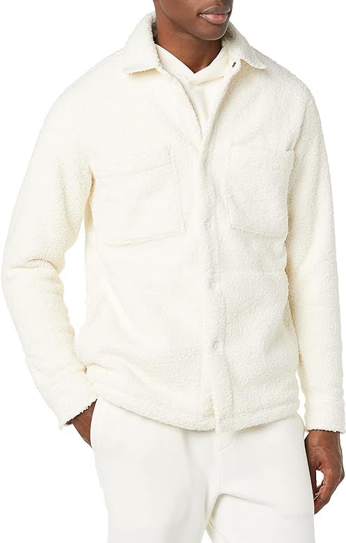 Amazon Essentials Men's Recycled Polyester Sherpa Jacket (Previously Amazon Aware) | Amazon (US)