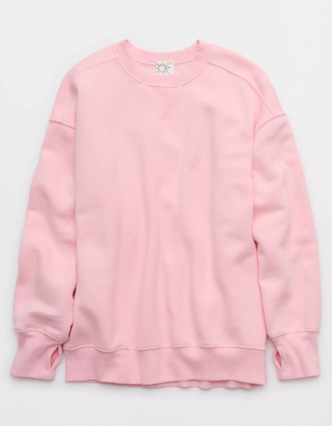 OFFLINE By Aerie Cloud Fleece Oversized Crewneck Sweatshirt | Aerie