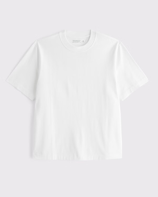 Men's Premium Heavyweight 2.0 Tee | Men's Tops | Abercrombie.com | Abercrombie & Fitch (US)