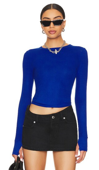 Michael Lauren Alick Tee in Royal. - size M | Revolve Clothing (Global)