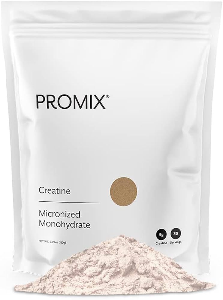 Promix Creatine Monohydrate Powder, 5g of Micronized Creatine Supplement per Serving, Supports Mu... | Amazon (US)