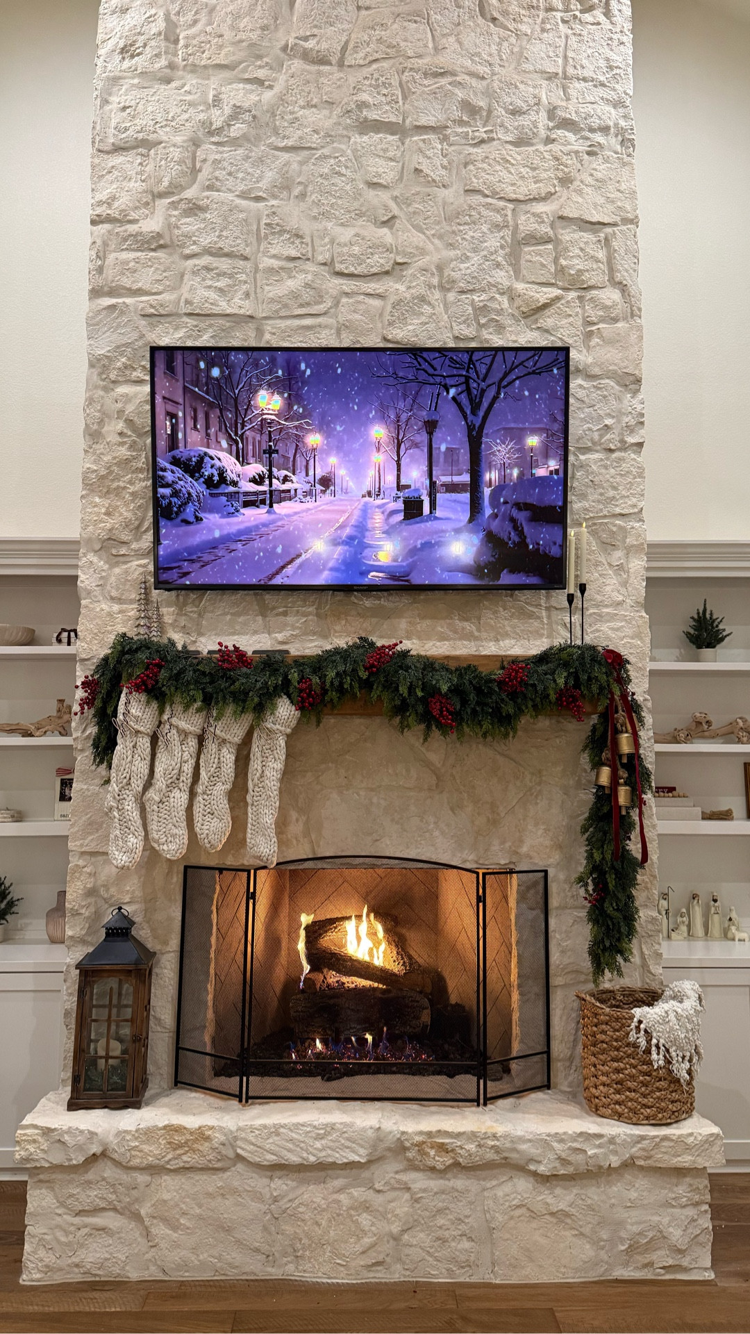 Adding red to my Christmas decor was the best decision! Love how our Christmas mantle turned out! 🎄🎅🏼 

#LTKHome #LTKHoliday #LTKSeasonal