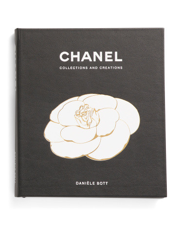 Chanel Collections Creations Luxe Leather Bound Book | TJ Maxx