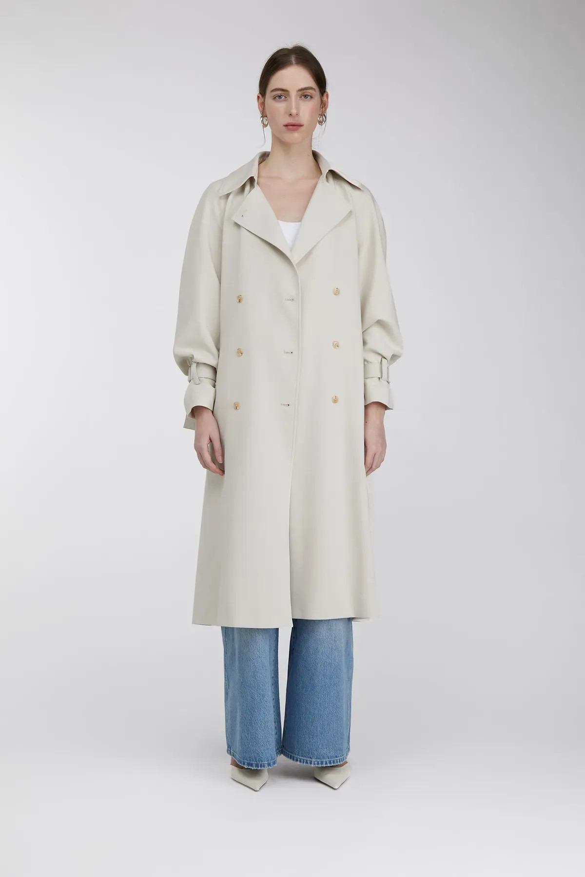 OVERSIZED TRENCH COAT | OAK + FORT