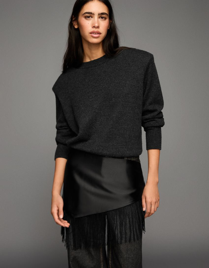 Fringed sarong scarf - Accessories - Women | Bershka GB