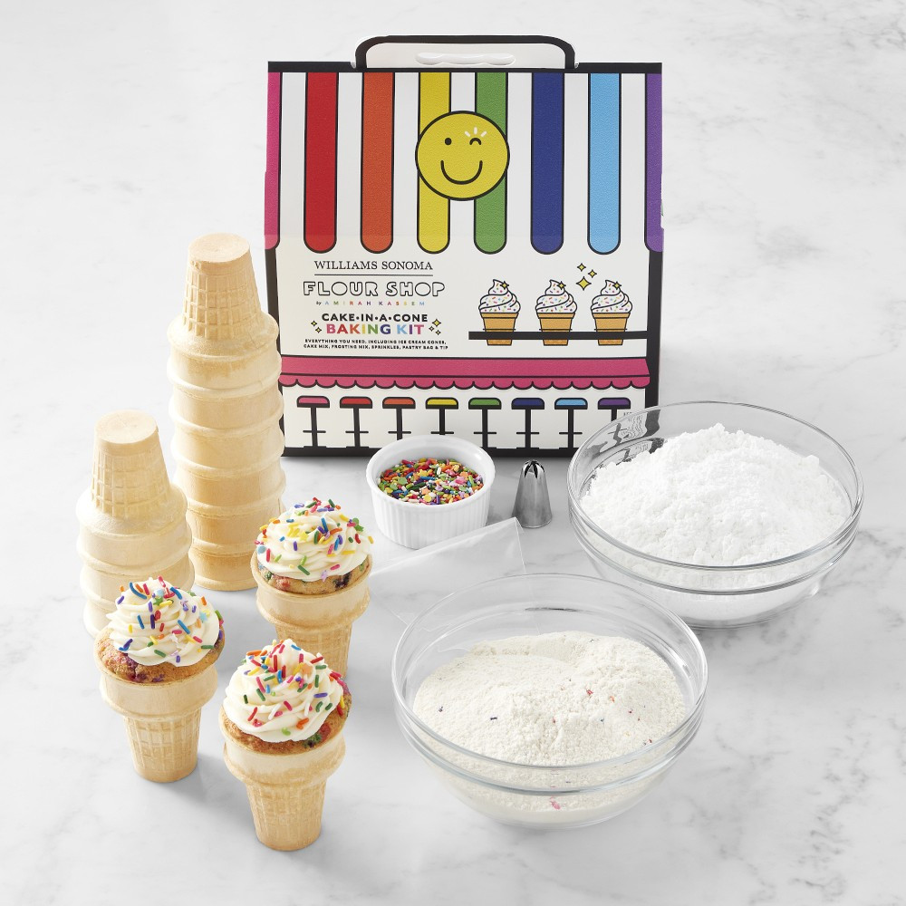 Flour Shop x Williams Sonoma Ice Cream Cone Cake Kit | Williams-Sonoma