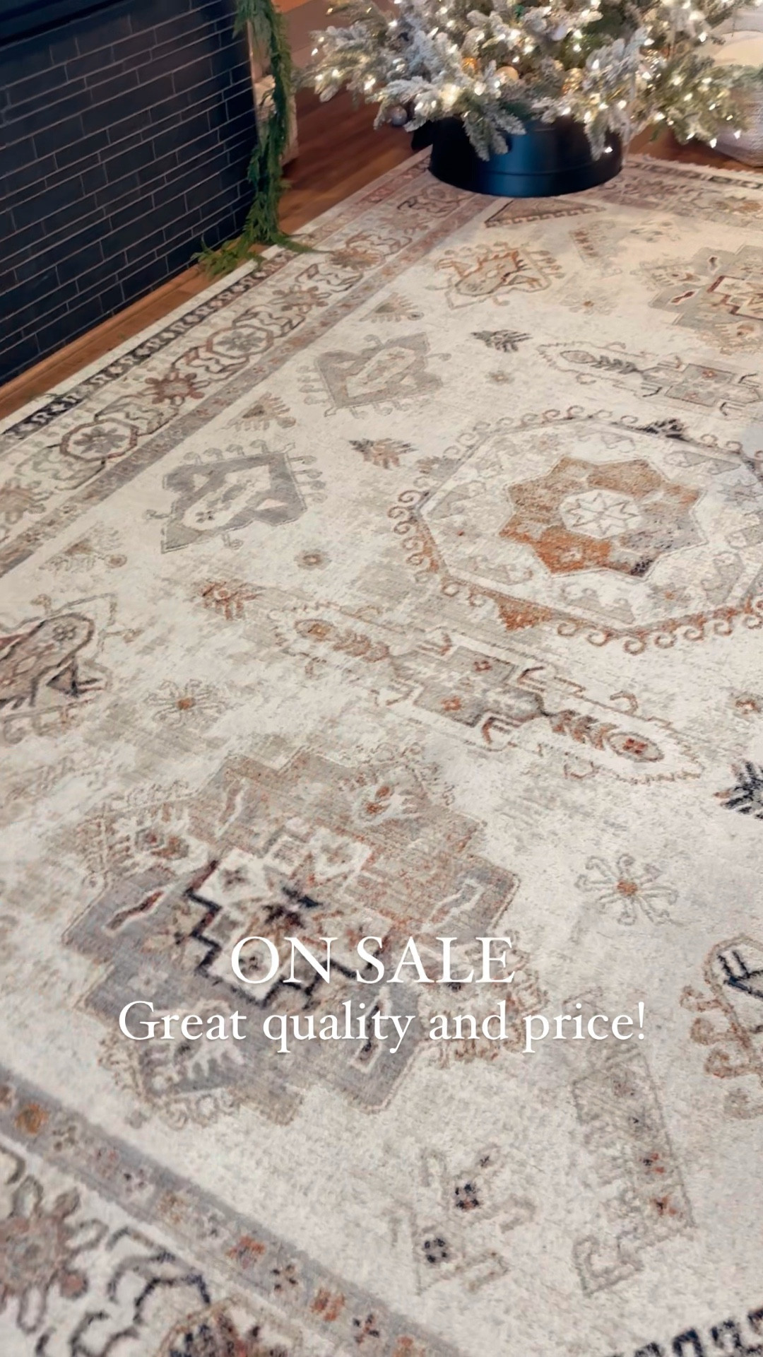 My rug is on major sale today! Great quality, and great price! #rug #homefinds #targetfinds 

#LTKsalealert #LTKhome #LTKSeasonal