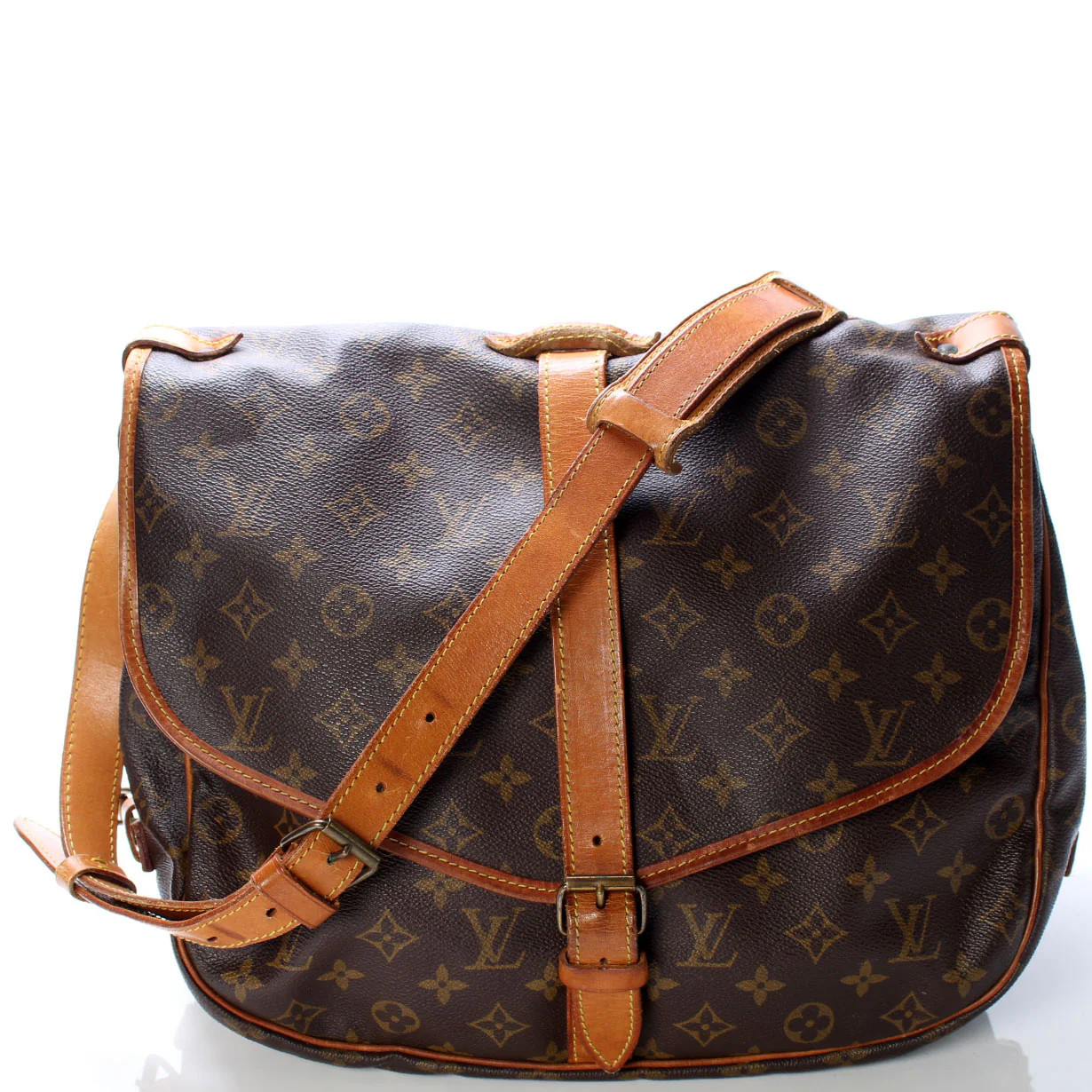 Saumur 35 Monogram (PL03) | Keeks Designer Handbags