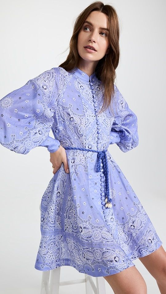 Violet Button Up Mini Dress | Shopbop