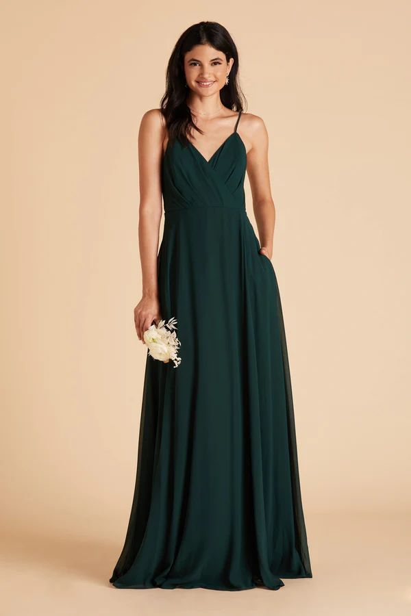 Kaia Dress - Emerald | Birdy Grey