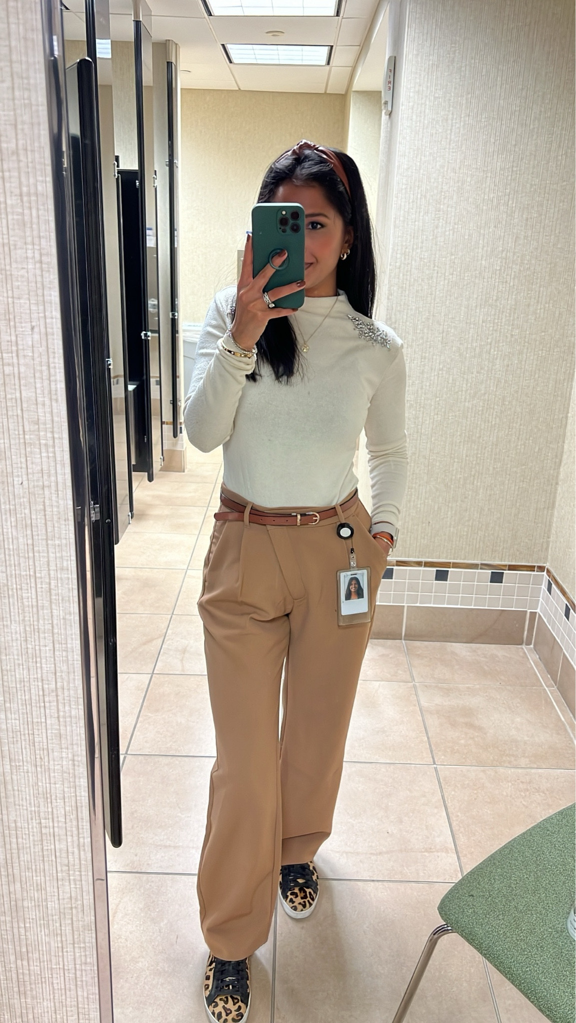 work OOTD, Abercrombie pants, workwear, what I wore to work

#LTKstyletip #LTKmidsize #LTKworkwear