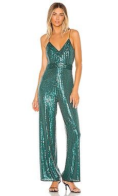 SAYLOR Louisana Jumpsuit in Emerald from Revolve.com | Revolve Clothing (Global)